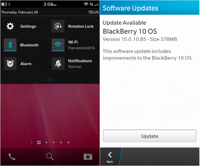 blackberry z10 software download